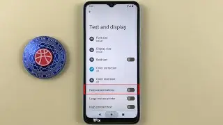 Remove animation effects, reduce motion on Xiaomi Redmi A1 Android 12