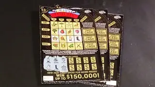 1698 год: Три лотерейных билета Loteria Florida по 3 доллара.