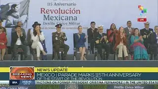 Mexico commemorates 115th anniversary of the start of the Revolution