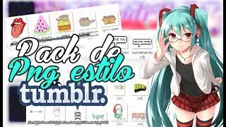 Pack de imagenes PNG estilo TUMBLR