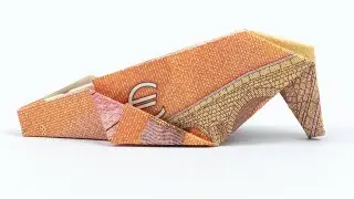 Geldschein falten Schuh 👠 Geldgeschenk Idee für Frauen