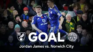 ГОЛ | Джордан Джеймс | Норвич Сити 1-2 Лестер Сити | Sky Bet Championship