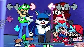 Fnf Tsuraran Fox, Luigi vs bf, cover [+flm]