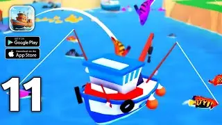 Idle Fish 2 Fishing Tycoon Gameplay |  Mobile And Android Game 2024 ▶️ Fish Mobile Game