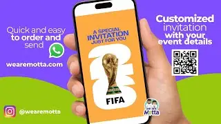 2026 World Cup Video Invitation | Personalized Soccer Invite
