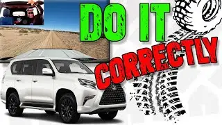 How To Set Lexus GX460 Tire Pressure Correctly