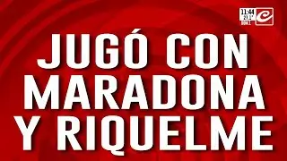 Jugó con Maradona y Riquelme, hoy es colectivero