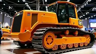 Orange Caterpillar Bulldozer 2026 😱 | World&rsquo;s Most Powerful Smart Bulldozer | Future Heavy Machine