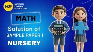 Nursery - MATH - NOF Sample paper solution - 1