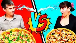 ТЕЛЕПАТИЯ ПИЦЦА ЧЕЛЛЕНДЖ / Twin Telepathy Pizza Challenge