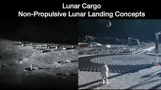 Lunar Cargo: Non-Propulsive Lunar Landing Concepts