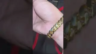 Danieljewelryinc 14k 10mm Iced out sleek lock 🔥