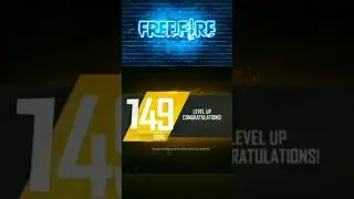 free fire 149 Level up 🔥 and rare gift white T shirt 🎽#shorts #viral #freefire