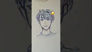 Sketch w no reference 😋 #art #drawing #trending #sketch #artist #coloredpencil #aot #jjk #anime #fyp