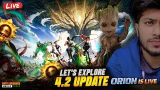 🔴 Live Now : || Let's Explore 4.2 Update, Primewood Genesis Themed || HandCam || #bgmi #OrionisLive