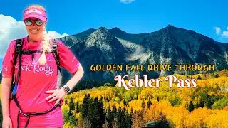 Kebler Pass 4K Drone of Fall Colors