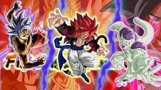 Triple desafio! - Fused Fighters + Sworn Enemies + Legendary Existence LGEGT (DBZ: Dokkan Battle)