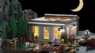 LEGO Off-Grid Foldable Tiny House (AFOL MOC)