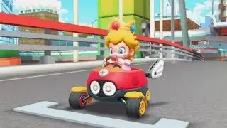 Evolution of - City Tracks in Mario Kart Games