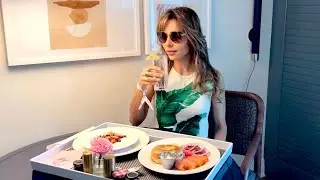 Relaxing Morning at The Seagate: Breakfast & Poolside Views in My Premium King Room