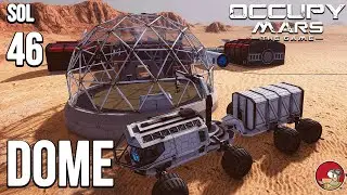 Building a Small Dome in Occupy Mars: the Game - Gameplay - Sol 46