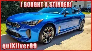 I Bought a Kia Stinger GT2 in Micro Blue!