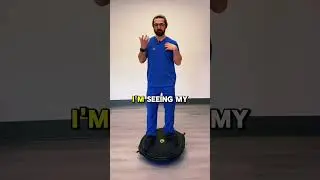 I used to trip just from standing up