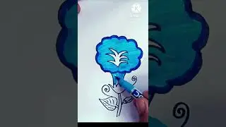 #How to draw a flower #morning glory #flower #drawing education #lovely flowers