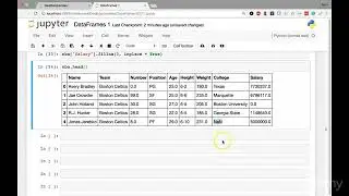 Fill in Null Values with the fillna Method