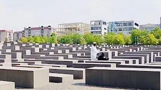 [4K] Virtual Walking in Berlin Germany Summer 2020 - Holocaust Memorial