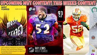 ALL UPCOMING MUT CONTENT PREVIEW! MOST FEARED! MF LTD'S! TOTW WEEK 6! AND MUCH MORE! | MADDEN 21