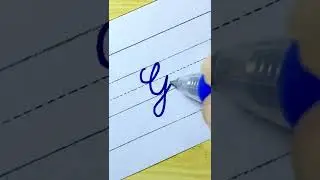 How to write in cursive Capital letter G |Cursive Writing for beginner |Cursive handwriting practice