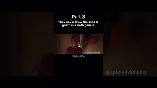 Students were shocked that the school guard is a math genius #moviereview #movie #movierecap