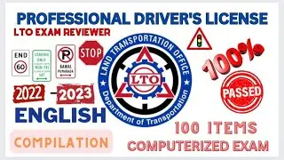 PART#2 LTO EXAM REVIEWER (2022-2023) NON-PROFESSIONAL( ENGLISH)