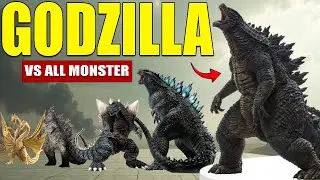 Godzilla VS Sea Monster,Gaint Monster,Godzilla Monster |3D Monster Size Comparison 2025