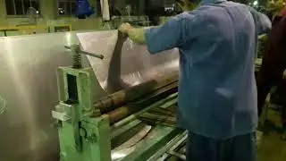 Cold Forming: Bending the Metal Sheet in a curvature