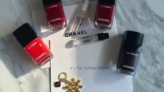 CHANEL LE VERNIS | All Red collection | 147 | 151 | 153 | 155 | It’s The Holiday Season 🎉🍾🎈