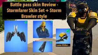 StormFarer Skin + Storm brawler Style, stormshielder blades and Storm Crasher Gameplay and review
