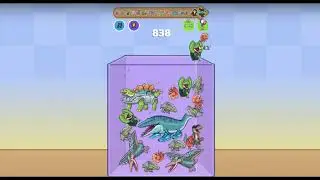 🦖 I Scored 1406 in the Viral Dino Watermelon Game! 🍉| merge fellas | merge fellas games