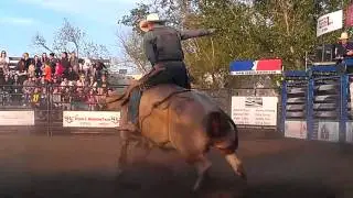 Kyle Lozier 87.5 on Turn Me Down (WV) Wanham, AB PBR Canada '12 SG