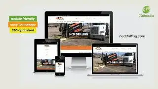 Colorado Springs WordPress Mobile SEO Friendly Website Design by 720media - HCD Drilling Company