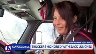 Two-thousand truck drivers receive special 'thank you'
