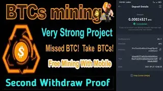 btcs.love BTCs Mining | BTCs Mining App Second Withdraw Proof