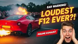 FERRARI F12 Owners Unleash the LOUDEST Exhaust Ever! 🔥 (Ear Warning)