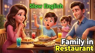 Family Dinner Turned Into a Beautiful Memory ❤️Easy English listening story (A1 level) for beginners