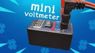 DIY Tiny DC Voltmeter: Build Your Own Pocket-Sized Voltage Tester!