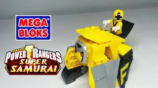 🟠🔍 Обзор Набора MEGA Bloks Power Rangers Super Samurai &ldquo;Ape Zord Yellow Ranger&rdquo; (2012)