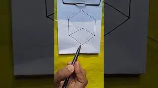3d box illusion #shorts #boxart