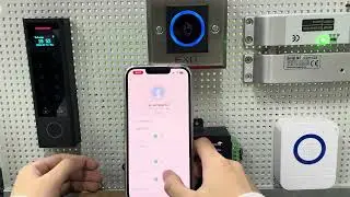 PST-CFD3 Tuya Smart WiFi Waterproof OLED Display Access Control connect tuya smart app