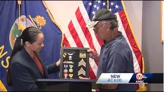 KMBC: Rep. Sharice Davids Recovers Missing Military Medals for Local Veteran